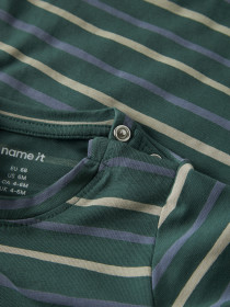 NAME IT Brody Vroels Bistro Green Stripes